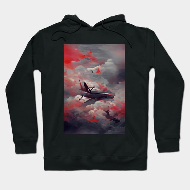 Aeroplane Hoodie by Somnio